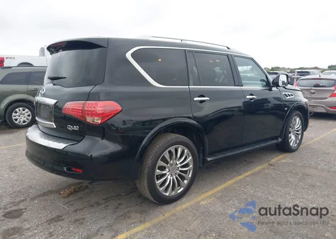 2017 Infiniti Qx80 из США, поврежденный, VIN JN8AZ2ND1H9830645